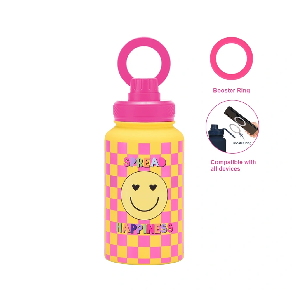 磁吸支架印花保溫杯