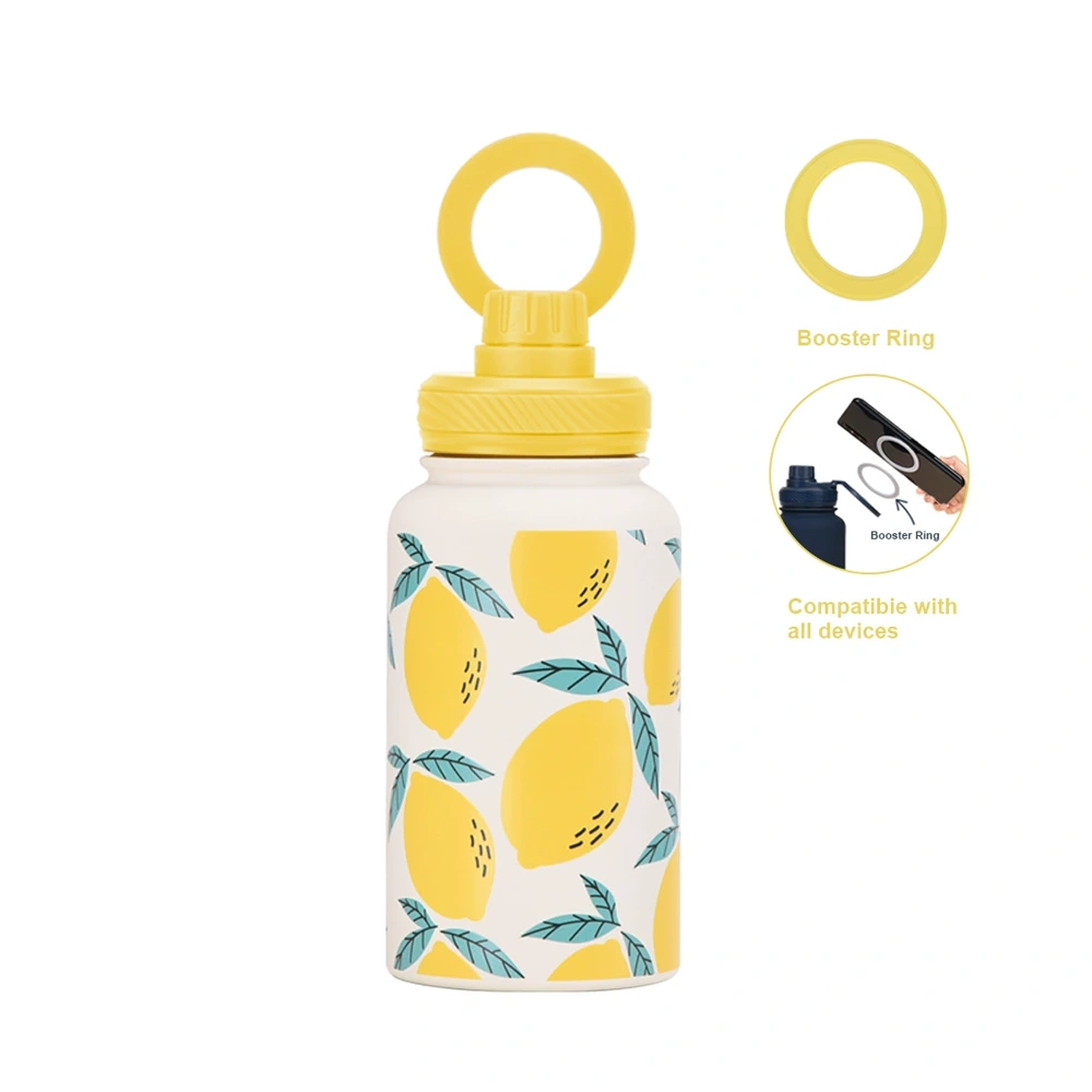 磁吸支架印花保溫杯