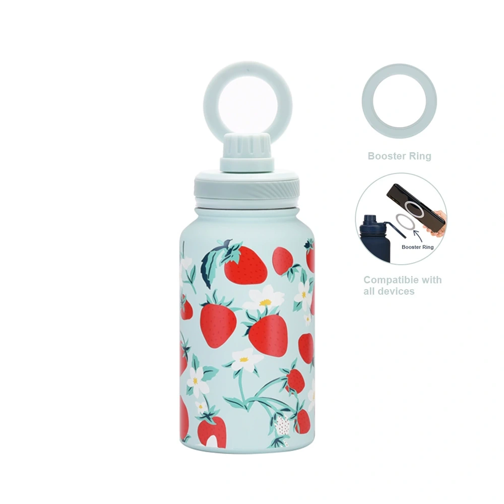 磁吸支架印花保溫杯