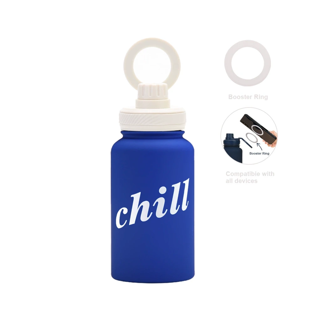 磁吸支架印花保溫杯