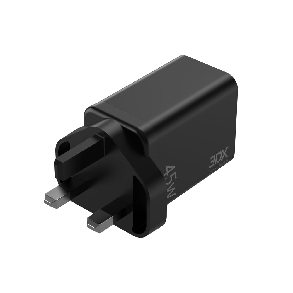 45W GaN 2口充電器