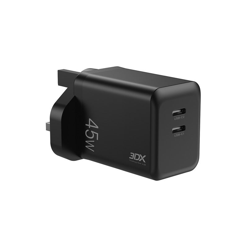 45W GaN 2口充電器